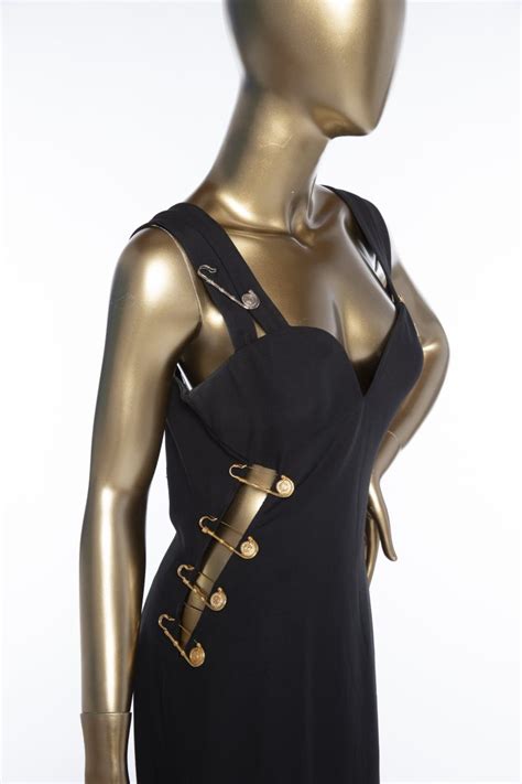 gianni Versace pin dress